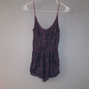 Urban outfitters floral pattern romper